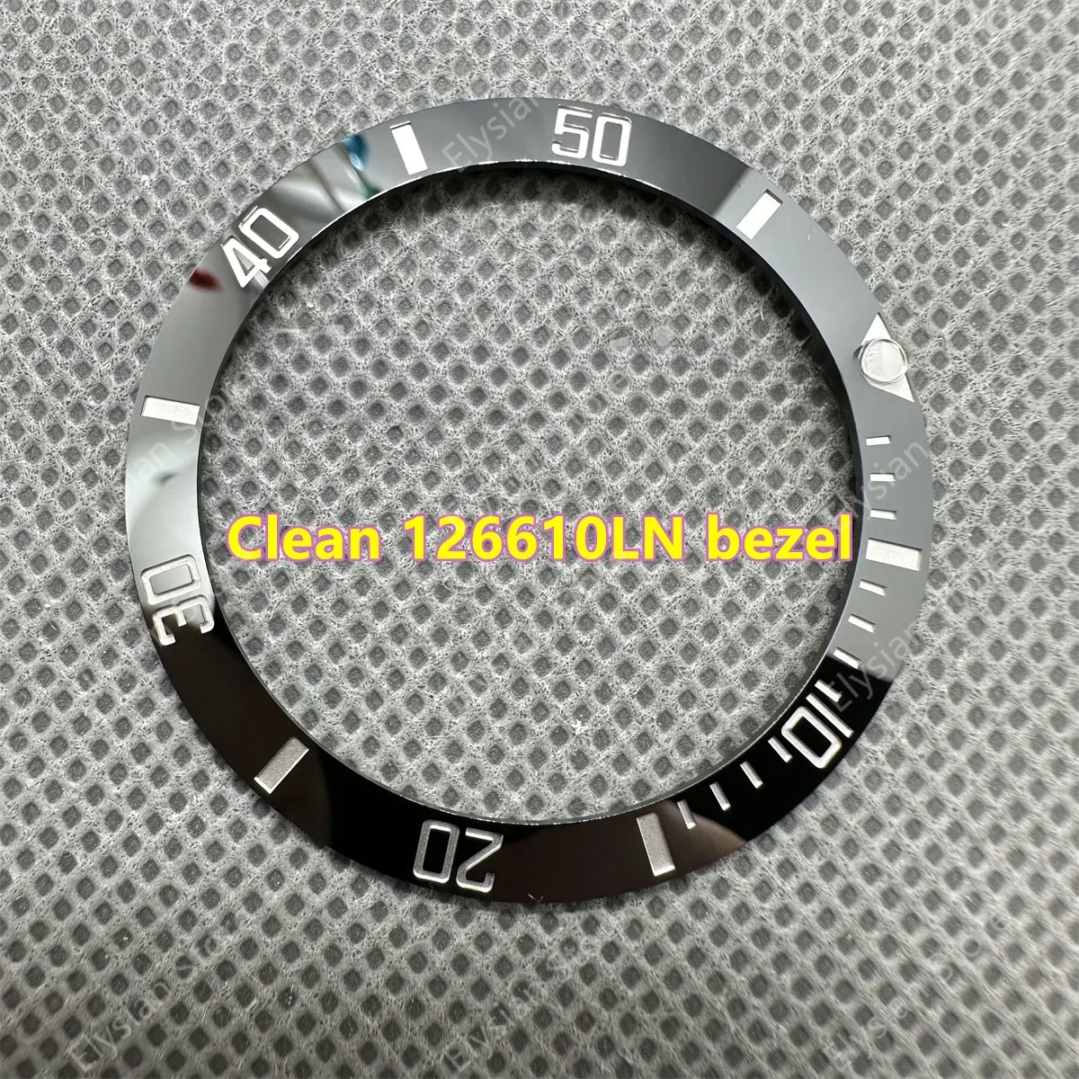 Watch Part Clean Factory Ceramic Bezel 116610/126610 submariner black Replacement Accessories blue Luminous 3135/3235