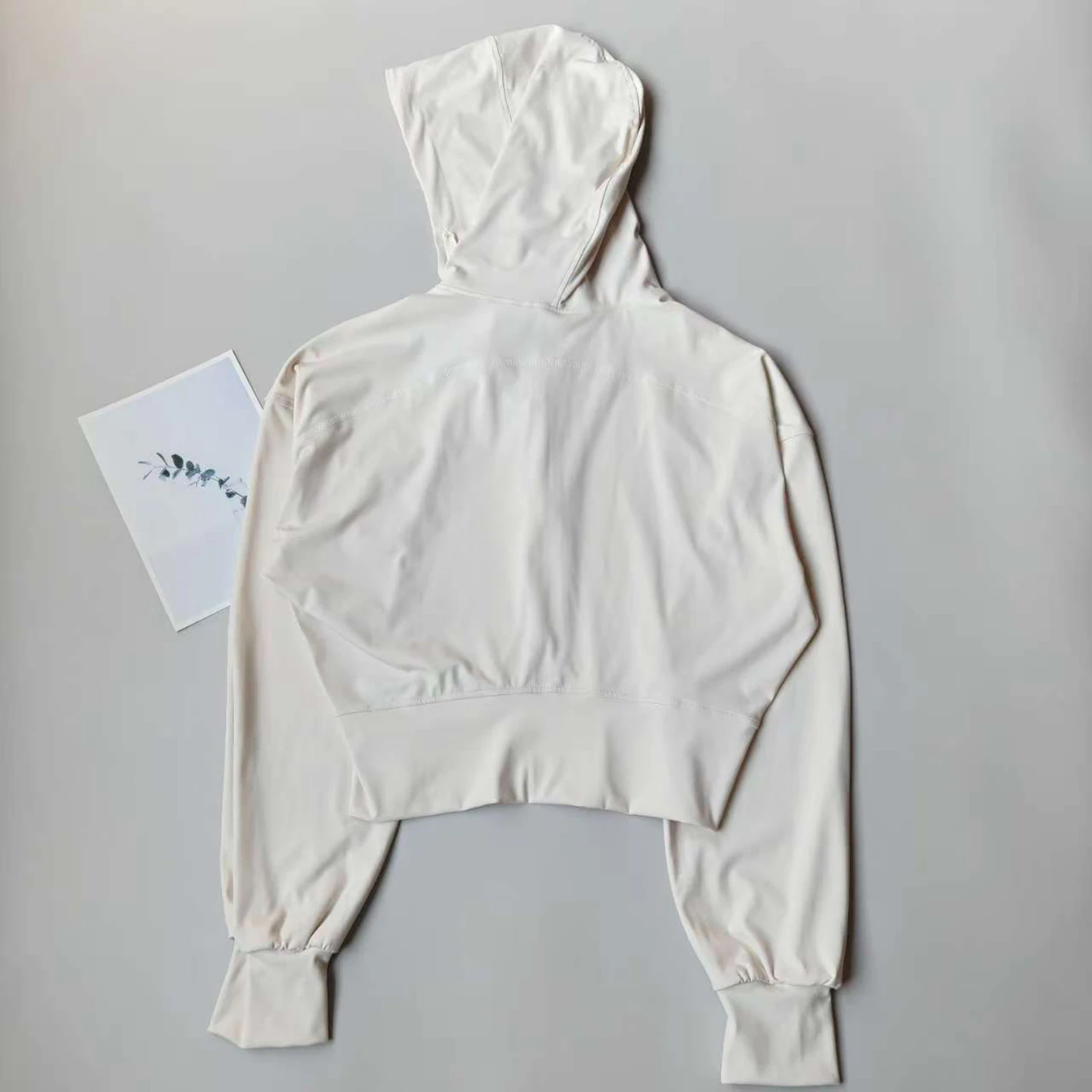 Damen-Laufjacke mit Kapuze, Radjacke, Yoga- und Joggingshirt, Leggings, Outdoor-Sportbekleidung, Fitnessbekleidung, Laufbekleidung, Sportbekleidung – Detail 6