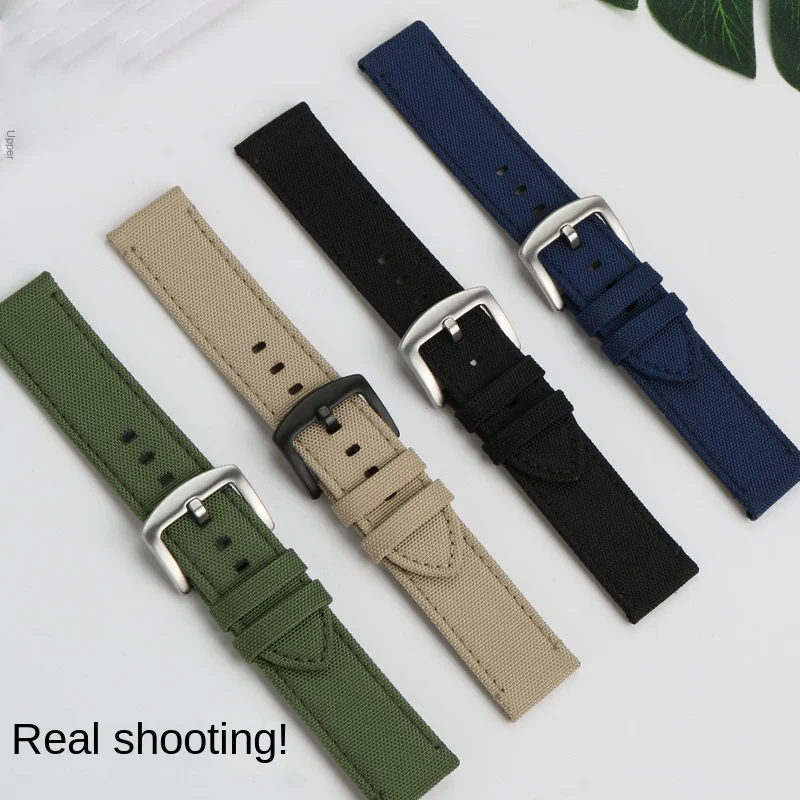 For Tissot Chrono XL seriesT116.617A nylon strap 1853 canvas watch with breathable watch niche chain accessories 22mm men