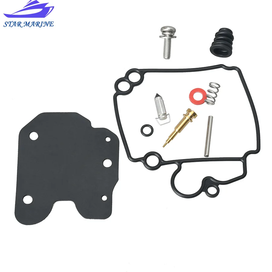 65W-W0093-01 Carburetor Repair Kit 67C-W0093-00 01 for Yamaha Engine F25 F30 F40 25hp 30hp 40hp Aftermarket Accessories