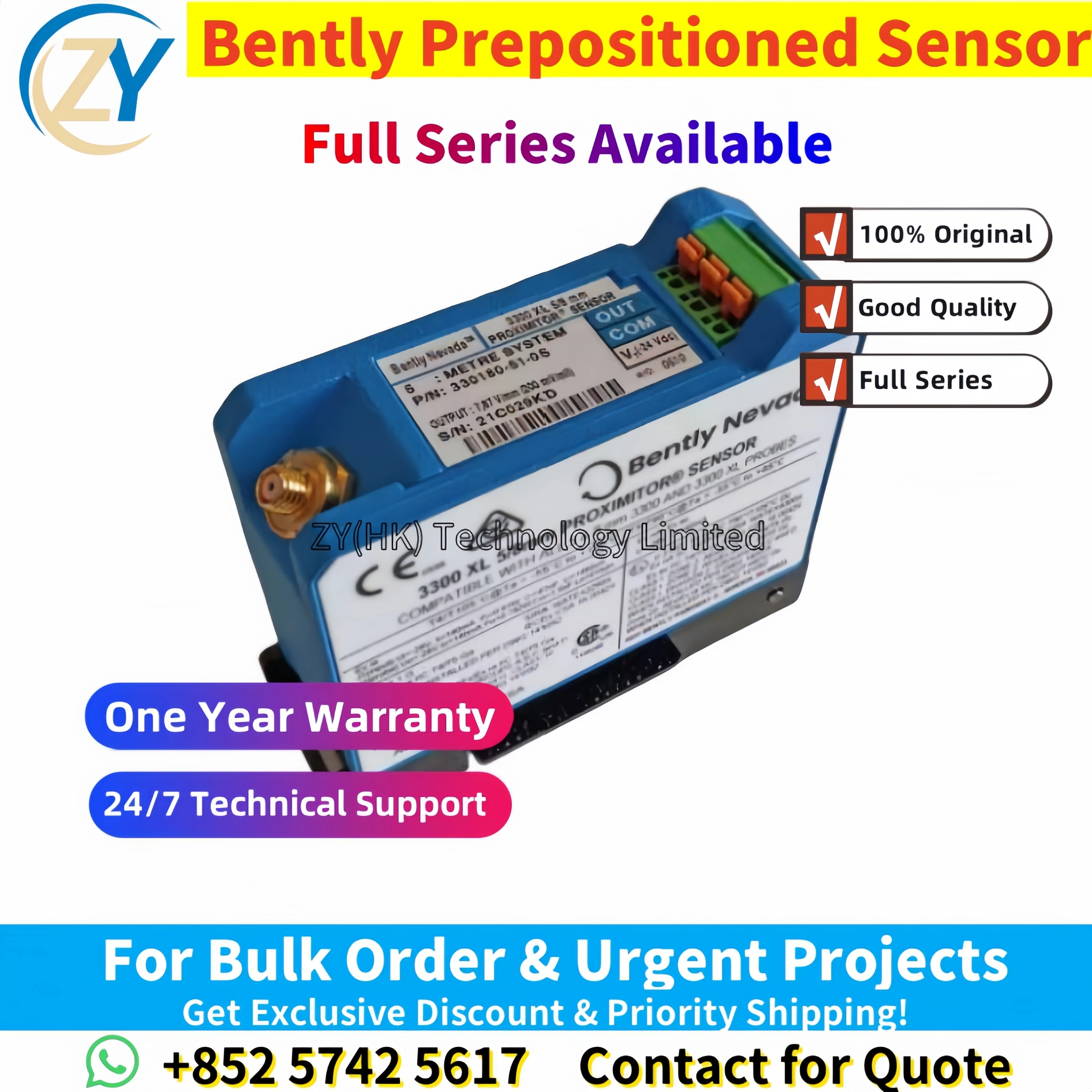 

100% Original 330180 330180-91-00 330180-91-05 Prepositioned Sensor 330180-91 Full Series Available Industrial Monitoring