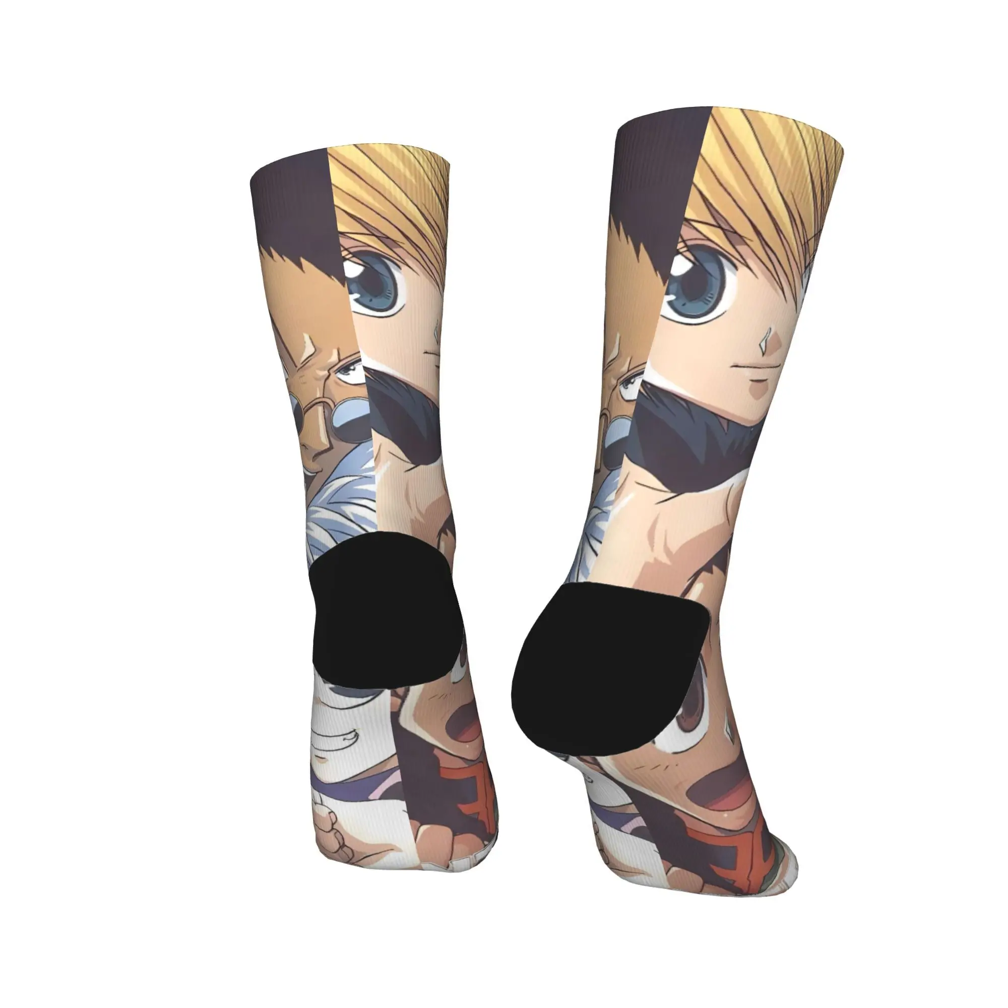 أنيمي HXH غون كيلوا الجوارب المضادة للانزلاق جوارب للجنسين الرجال لينة تنفس تسلق الجوارب الشتاء تصميم الأزياء الجوارب