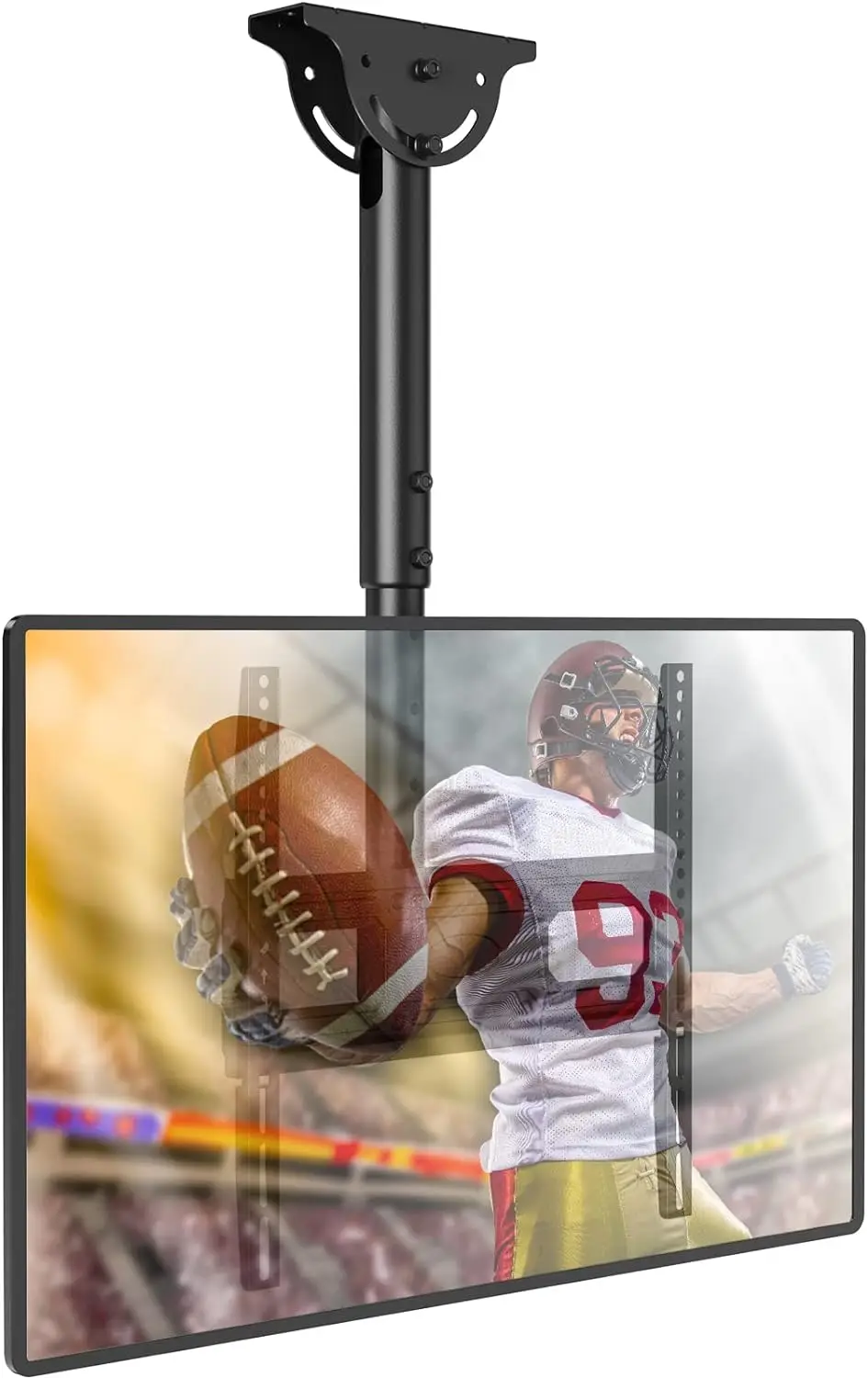 WALI Ceiling TV Mount, Full Motion Adjustable Mount Bracket Fits Most LED, LCD, OLED 4K TVs 26 to 65 inch, up 99lbs,