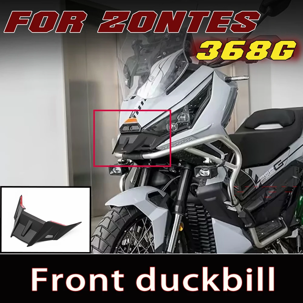 Front Nose Beak Lip Spoiler Exterior Mod Accessories For ZONTES 368G G 368 g368