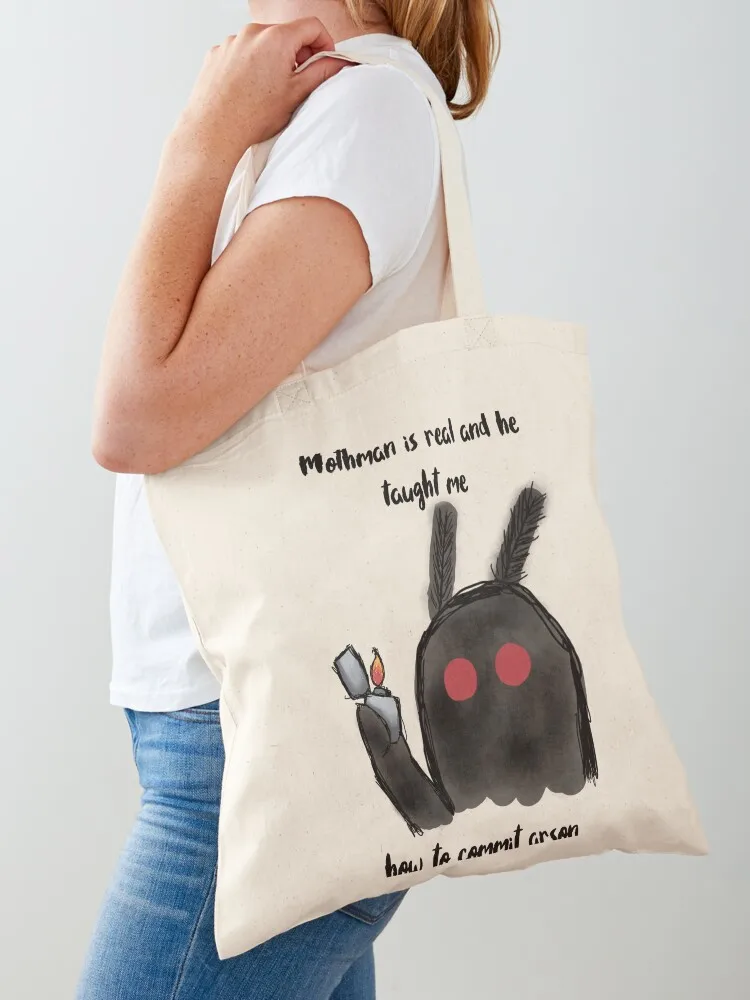 

Mothman Arson Tote Bag Women's handbag shoping bag Women's bags bag luxury women