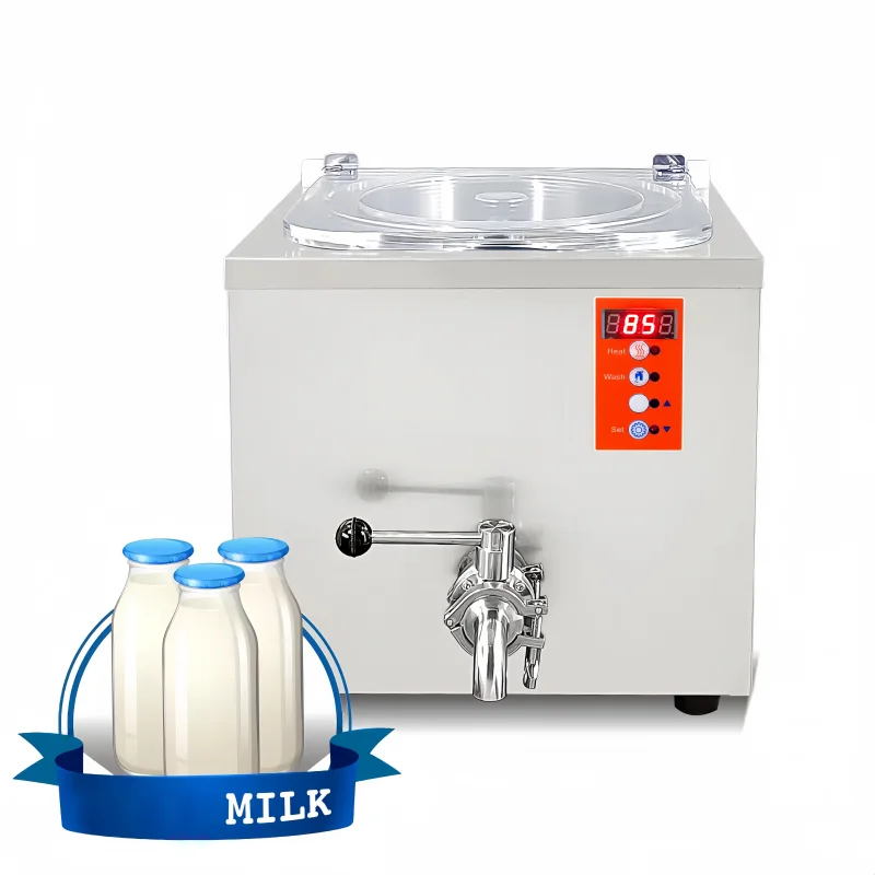 13L Mini Table Milk Ice Cream 60 to 85 Degrees Pasteurization Pasteurization Machine