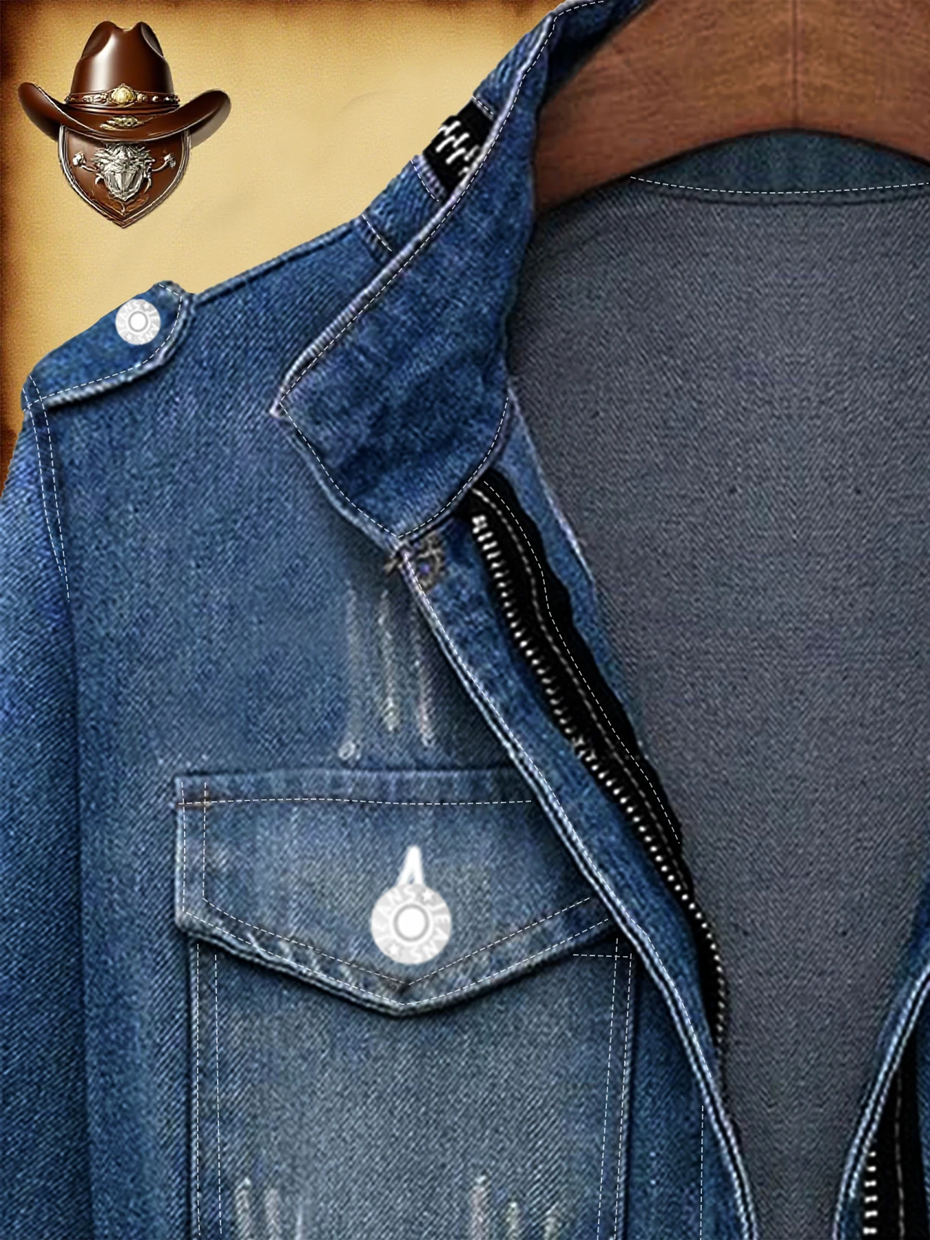 プラスサイズの女性用デニムジャケット、レトロなウエストシェイプデザイン、ファッショナブルで快適なプラスサイズの女性用デニムコート