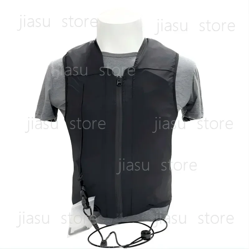 Universal Professional Inflatable Equestrian Vest for All Seasons Nylon Elastic Fabric Airbag Riding Protective Jacket