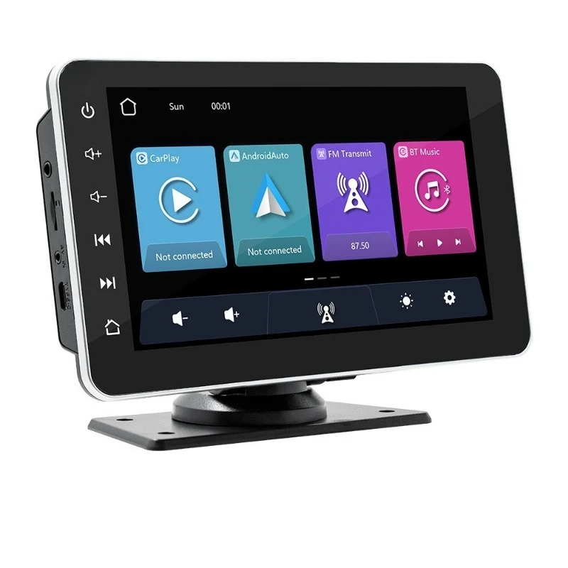 

7 inch portable screen multimedia car high definition reversing video car bluetooth MP5 player