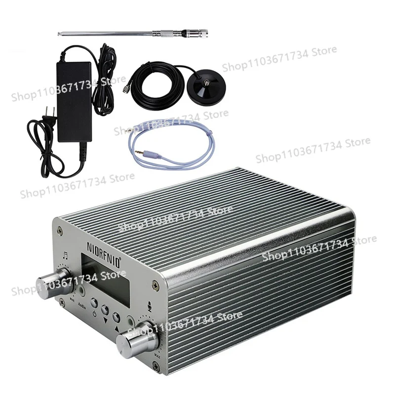 

NIO-T15B 15W FM Transmitter Kit Bluetooth PC Control U Disk HiFi Stereo (CA-200N Antenna/Ordinary Antenna Version)