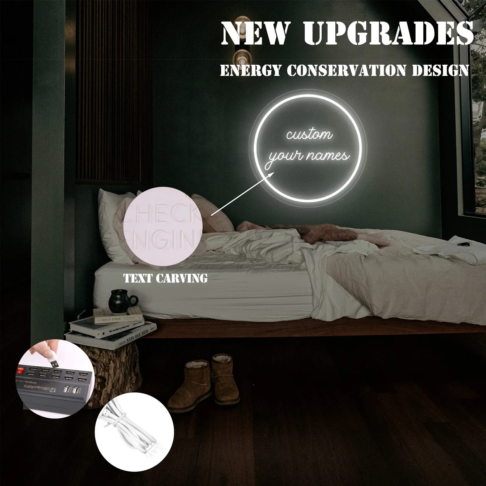 Custom Led Name Sign Gift for Kid Custom Name Signs Teenage Gift Led Neon Sign for Wall Decor Bedroom Decor Personalized Gifts