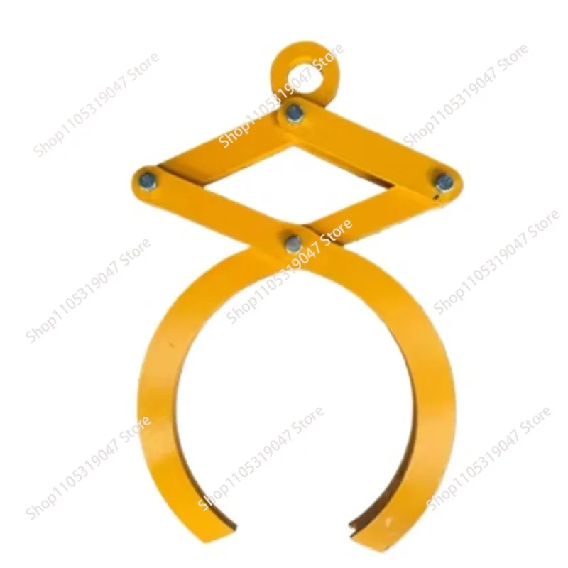 New Condition Hanging Tongs Steel Plate Clamp Steel Hook Horizontal Lifting Special Cement Pipe Magnetic Lifter Manual