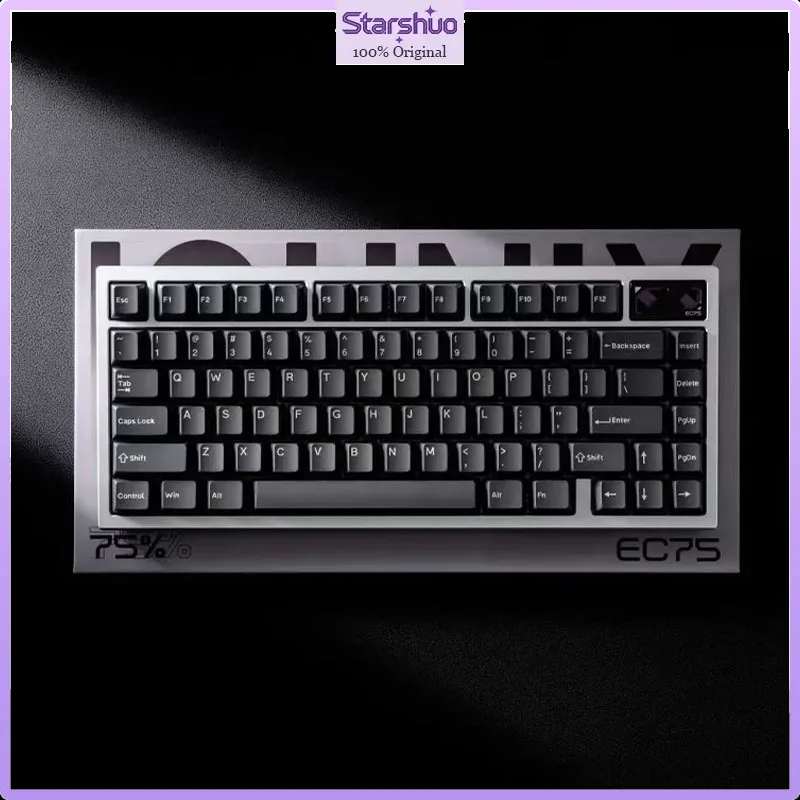 IQUNIX EC75 Hall Effect Magnetic Switch Gaming Keyboard,Hot Swappable Diamond Pro Switch for Valorant FPS Esports Windows macOS
