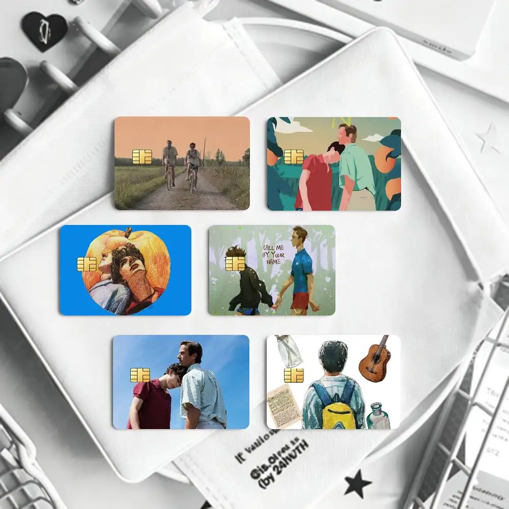 C-Call me by your name  Card HD Stickers Game Card Decal Card Matte Film Skin Small Chip Waterproof Sticker
