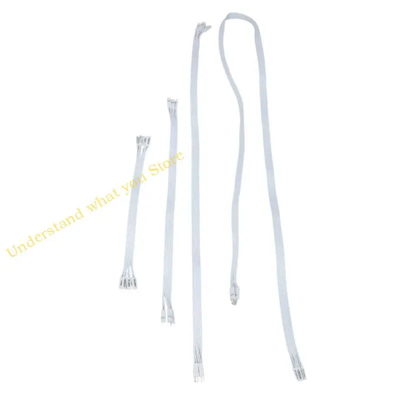 

J60A Computer Case Front Panel Cable Extender For Power Reset Switches HDD LED PLED Extension Cord 20/30/50/100cm