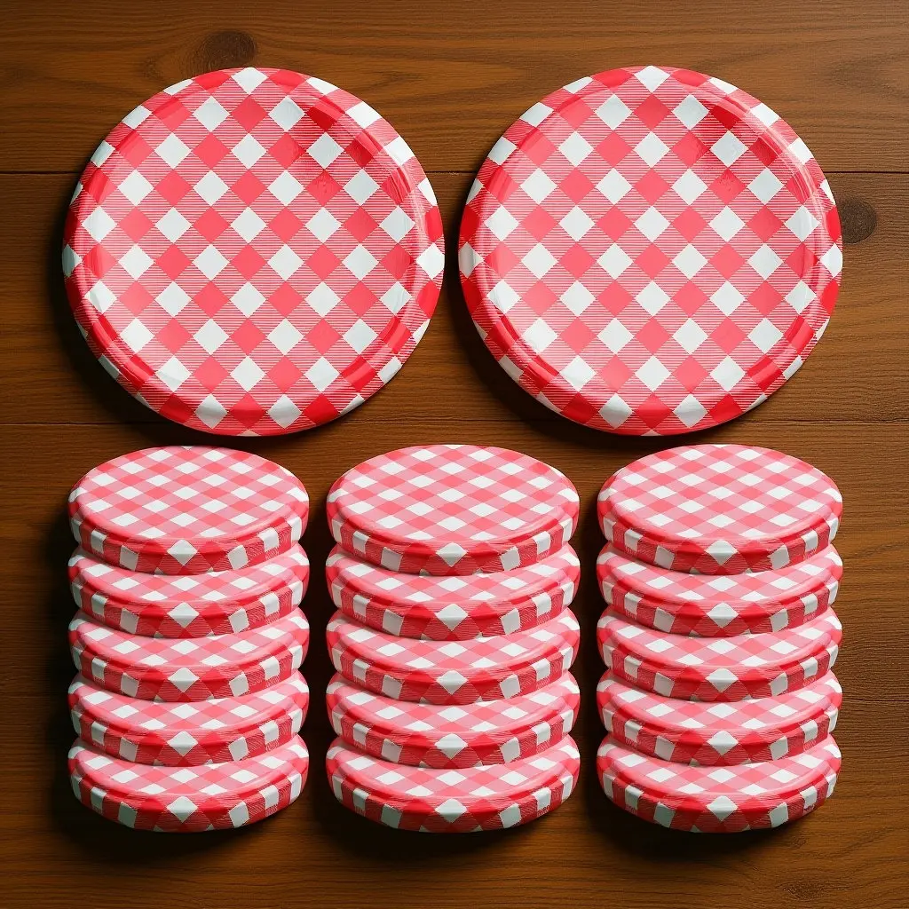 

40Pcs Mason Jar Airtight Leakproof Metal Lids Multipurpose Jam Jar Covers Wide Mouth Canning Supplies Canning Jars Wide Mouth