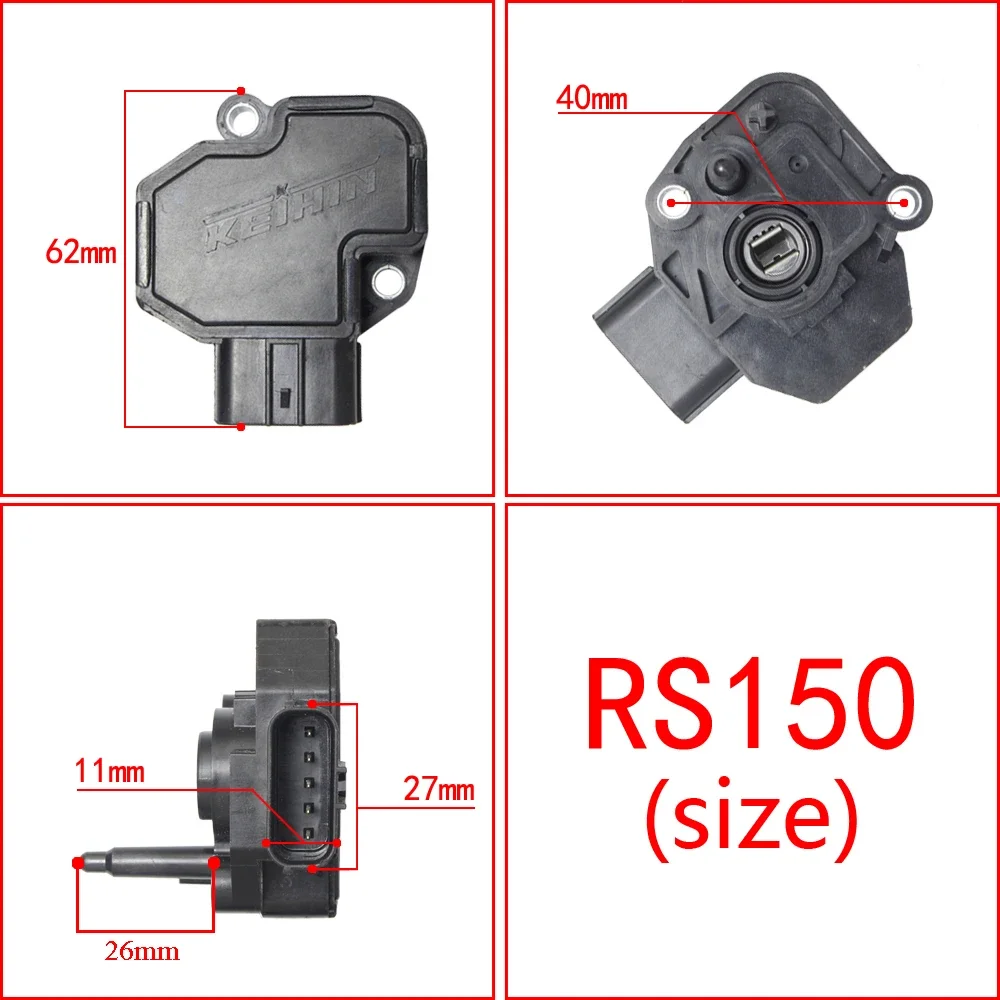 オートバイスロットルポジションセンサー Tps ホンダ CB190R 2016-2020 FAN160 TITAN160 SH125 SH150/rs150 2017-2018 16060-KVS-J01