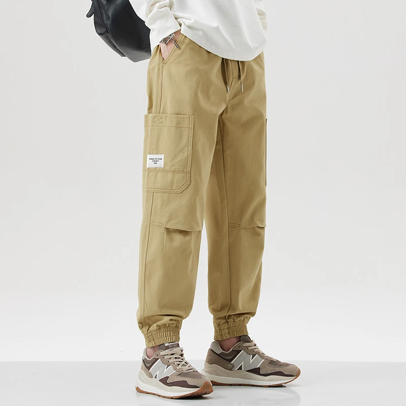 

2024 New Autumn and Winter Men's Casual Pants, Loose Straight Wide-Legged Fashionable Trousers