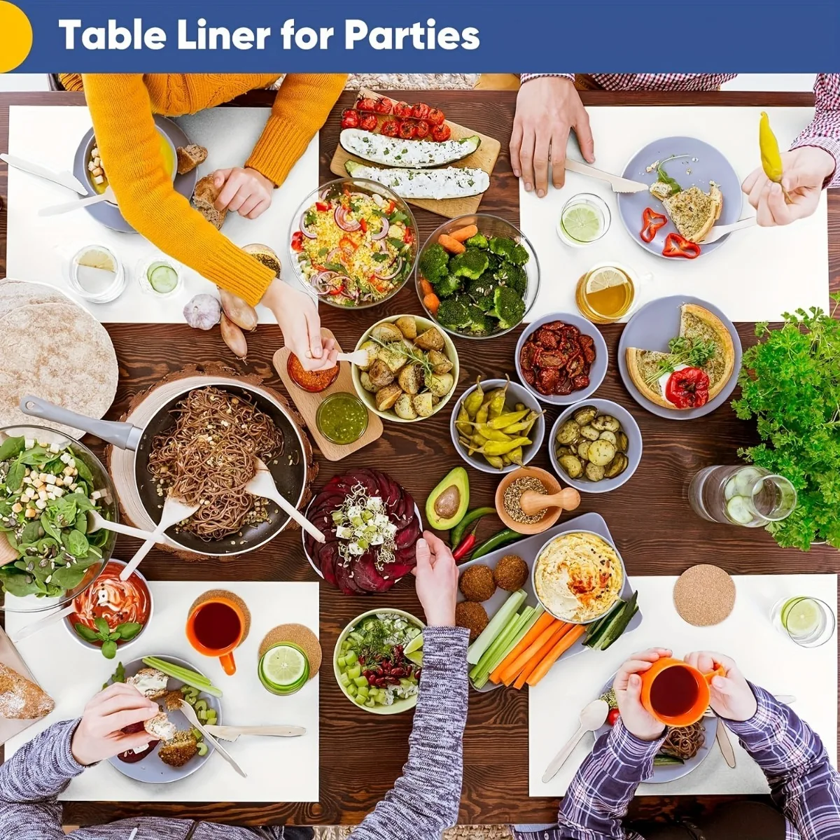 กระดาษคราฟท์สีขาวขนาด 50 ซม.x10 ม., กระดาษห่อคราฟท์ป้องกันสิ่งแวดล้อม, บรรจุภัณฑ์ของขวัญ, ภาพวาด, งานฝีมือ, กระดานข่าวฯลฯ