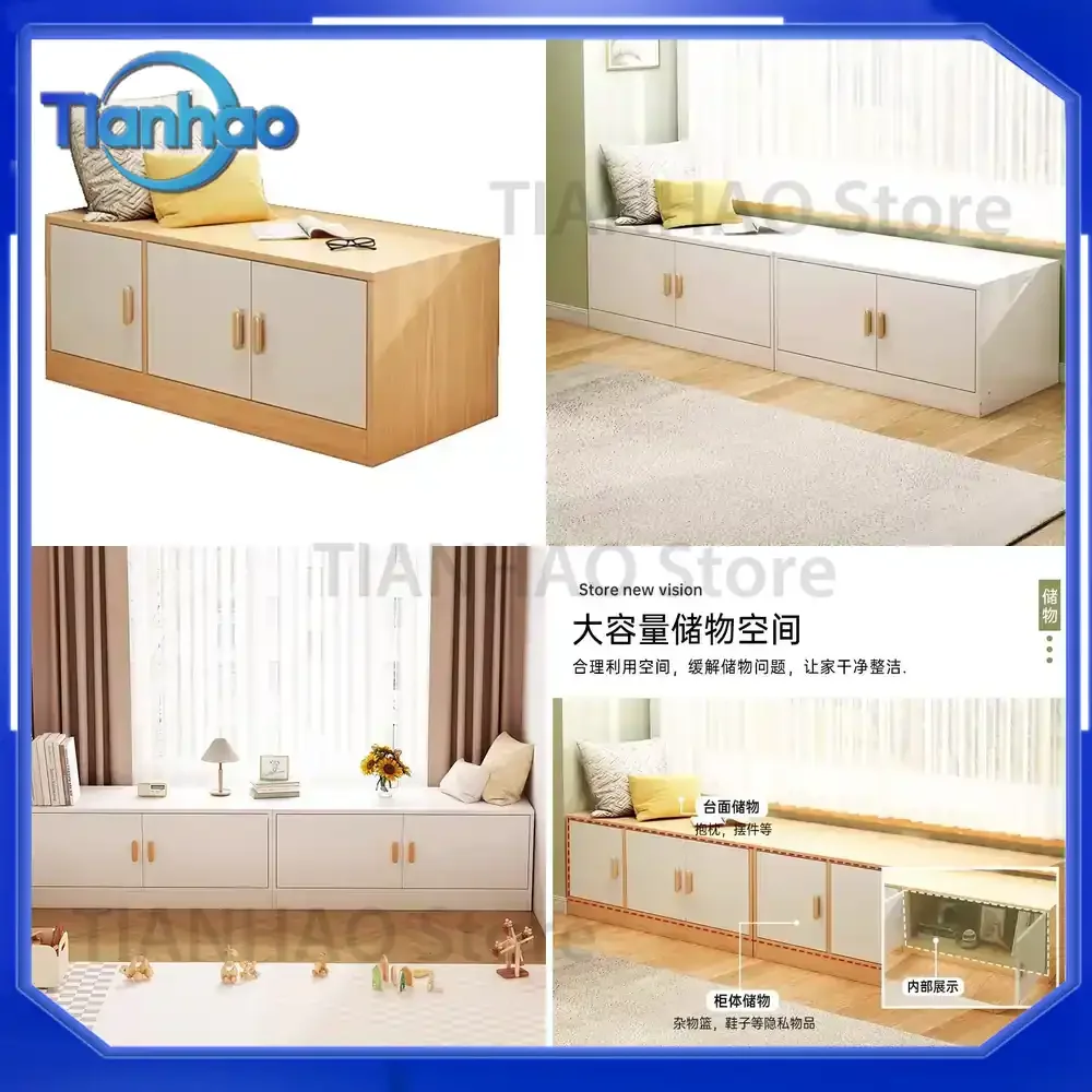 Balcony Cabinet for Outdoor Storage Locker for Sunscreen and Waterproof Sundries Storage for Window Sill Wall Mounted Floor