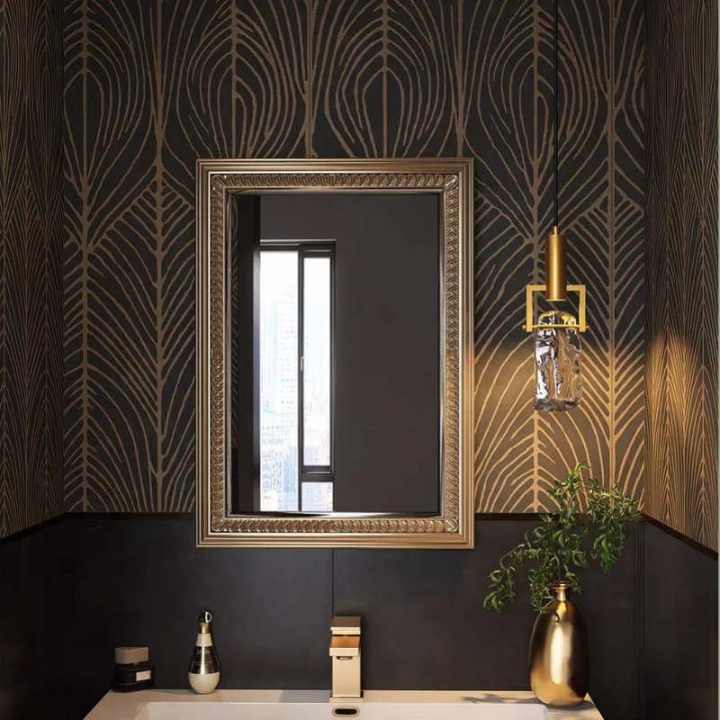 French retro black tiles, bathroom tiles, kitchen, bathroom