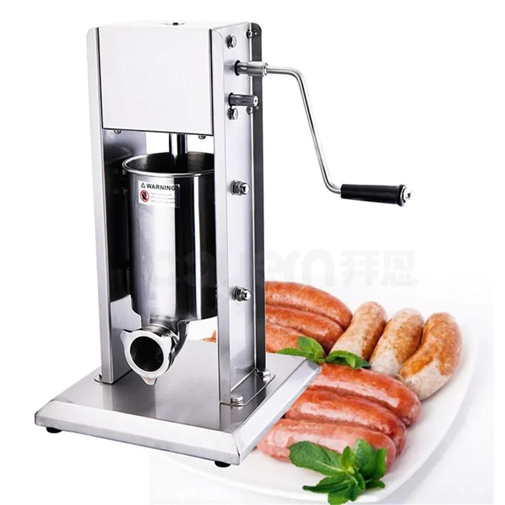 2l 3l 5l 7l 10l 15l Commercial Manual Vertical Sausage Stuffer Making Equipment Ham Hotdog And Sausage Filler Maker