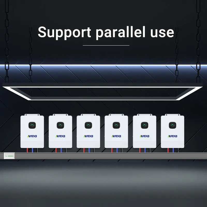 ANENJI 12KW 48V 3-Phase Off-Grid Solar Inverter Built-in 2 MPPT 260A Charger Controller Parallel Function Max Parallel 6 units