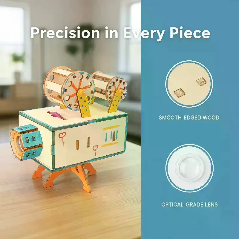 1 Set Houten DIY Filmprojector - Science Hobby Kit recensie en prijs