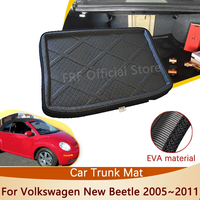 

For Volkswagen VW New Beetle 2005 2006 2007 2008 2009 2010 2011 Accessories Trunk Mat Floor Tray Waterproof Cargo Boot Carpet 1x