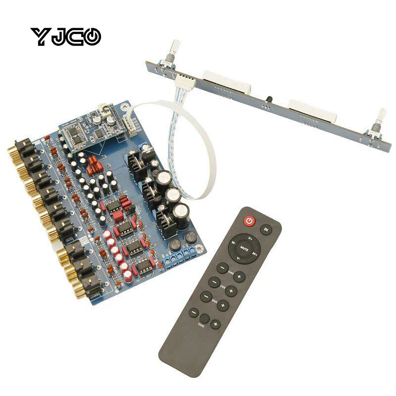 yjco-51-channel-6ch-audiophile-tone-control-preamplifier-board-with-digital-display-remote-bluetooth-54-aptx-ldac