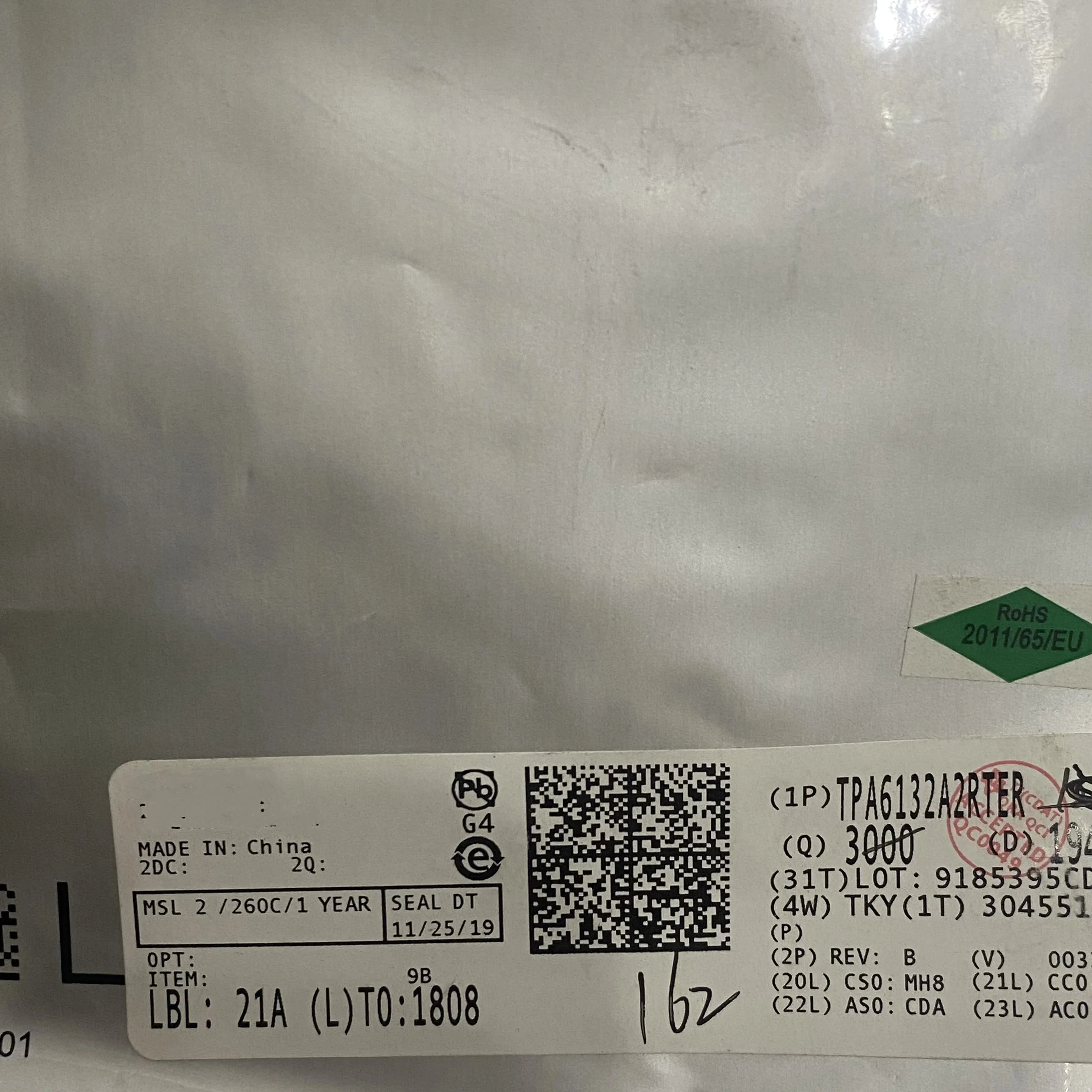 50-pieces-neuves-et-originales-tpa6132a2rter-19-qfn