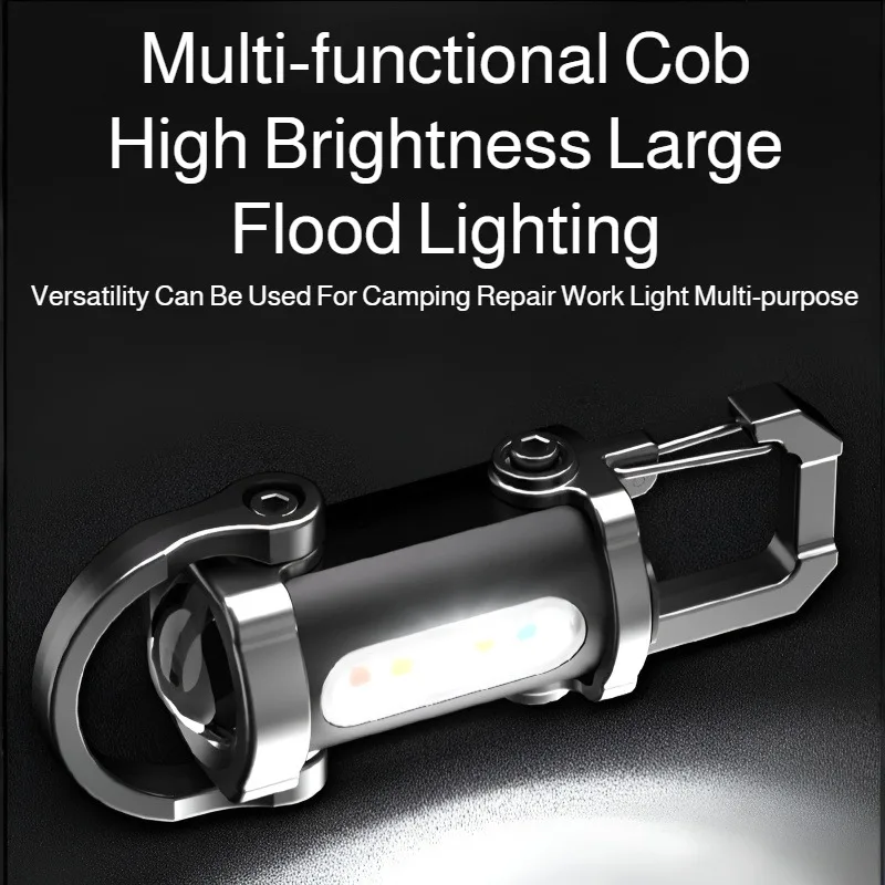 

Car keychain strong light flashlight emergency light portable car keychain strong light emergency light