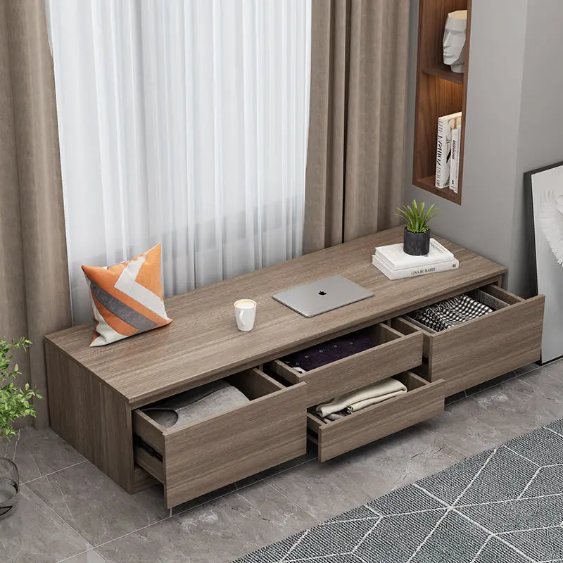 

Solid wood balcony bay window cabinet, locker, bedside cabinet, long cabinet, tatami window