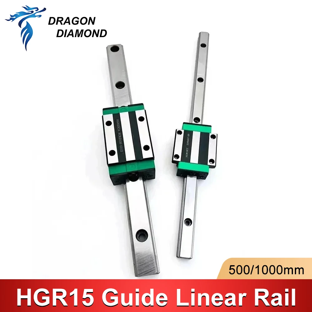 2pcs HIWIN Linear guides Rail HGR15 / HGR20 Guides for CNC Router Kit
