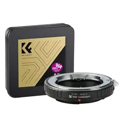 K&F CONCEPT L/M-NIK F Lens Adapter Ring For Leica M L/M Lens to Nikon F Mount Camera Body for Nikon D750 D3200 D3300 D5300 D7100