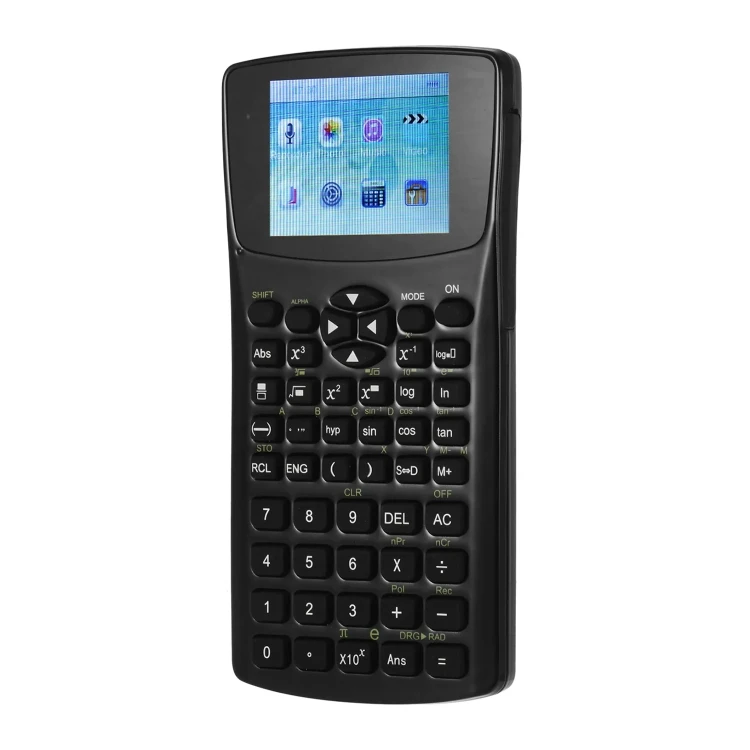 Portable 2.4'' Multifunctional Scientific Calculator with Recorder, Radio & Image Browsing