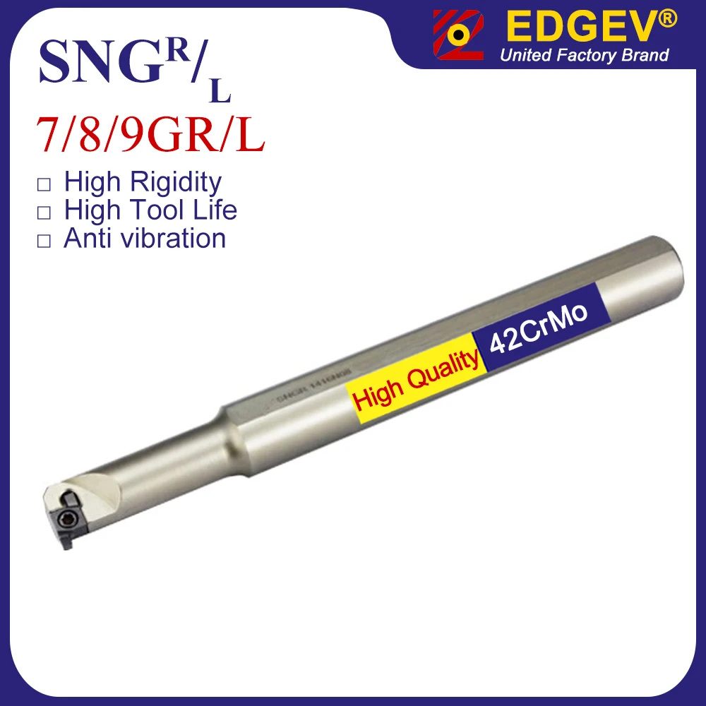 

SNGR Internal Groove Cutter SNGR08 SNGR10K08 SNGR12M08 SNGR16Q09 SNGR20R09 Metal Lathe Tool Holder for 7GR 8GR 9GR Insert