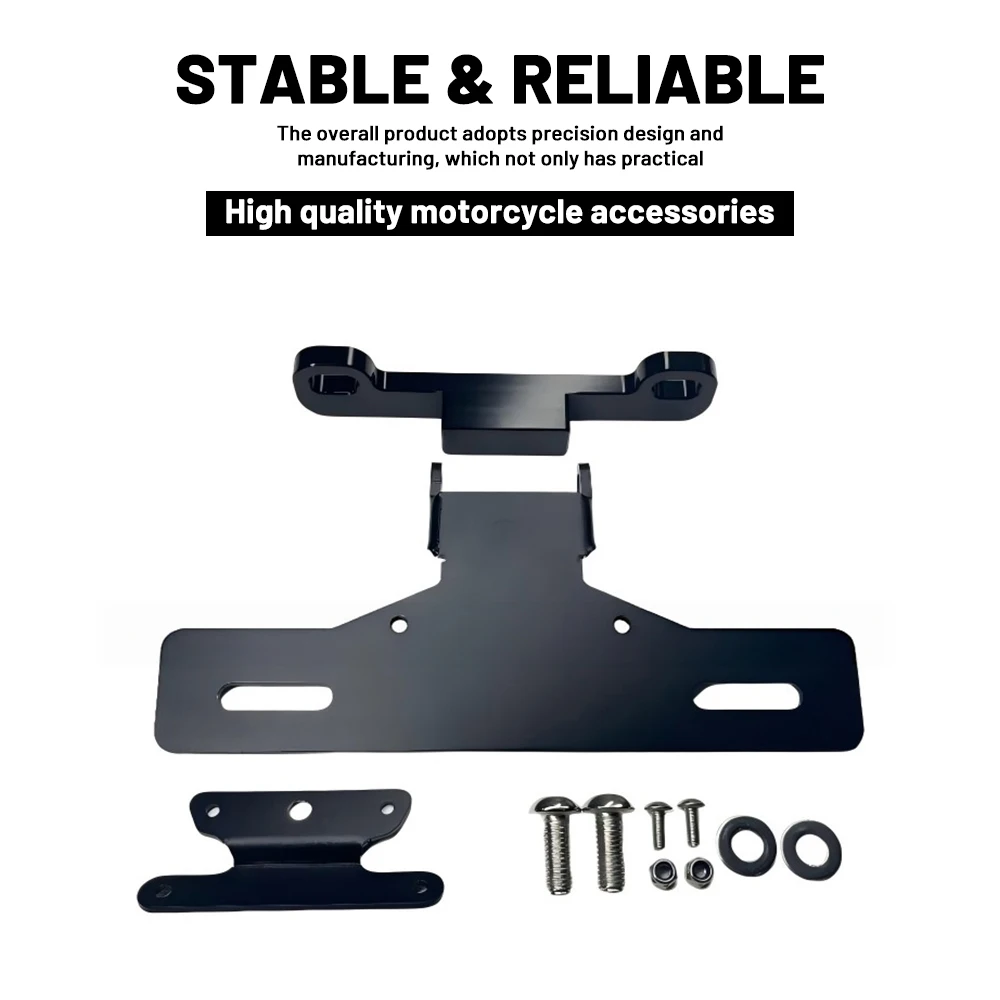 License Plate Holder Rear Tail Tidy Fender Eliminator shield Bracket GSX 1300R 2021-2024 For SUZUKI GSX1300R HAYABUSA 2021-2026