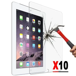 10pcs/LOT Tempered Glass For Apple iPad Pro 2020 12.9 10.2 9.7 11 inch Screen Protector for ipad mini air tablet Protective film