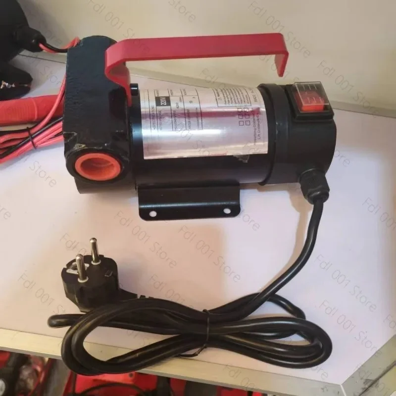 12V 24V Portable DC Diesel Transfer Pump Automatic Self‑Priming Electric Fuel Oil Extractor Pump