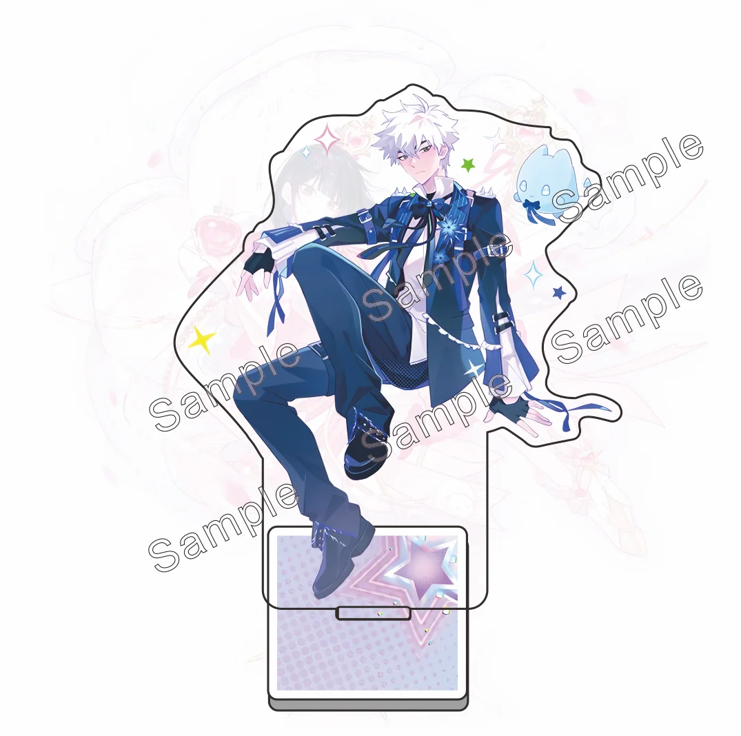 Anime Snake Battle And Link Click Acrylic Stand Pop-up Store Desk Decor Key Chain Holder for Fans