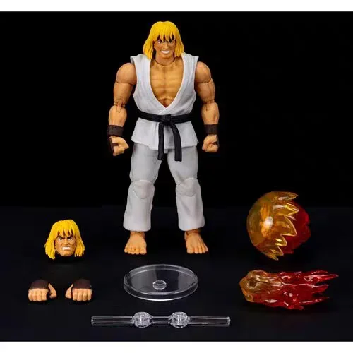Original Jada Toys Ultra Street Fighter II The Final Challengers Vega In Stock Anime Action Collection Figures Model