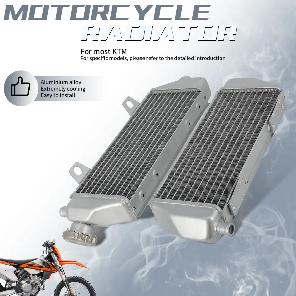 Motorrad Motor Kühler Wasser Tank Kühlung Kühler Teile Für KTM SX XC XC-F XC-W EXCF EXC-F SXF 125 150 250 300 350 450 500