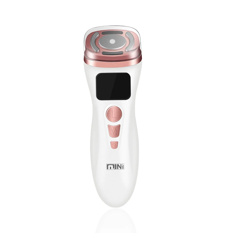 

Портативный мини-аппарат 3-в-1 HIFU RF EMS для домашнего использования: лифтинг и массаж для подтяжки кожи лица