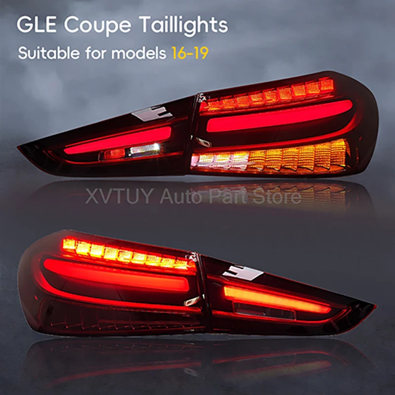 

Автомобильные аксессуары, светодиодный задний фонарь для Mercedes-Benz GLE 2016 2017 2018 2019, задний стоп-сигнал в сборе, автозапчасти