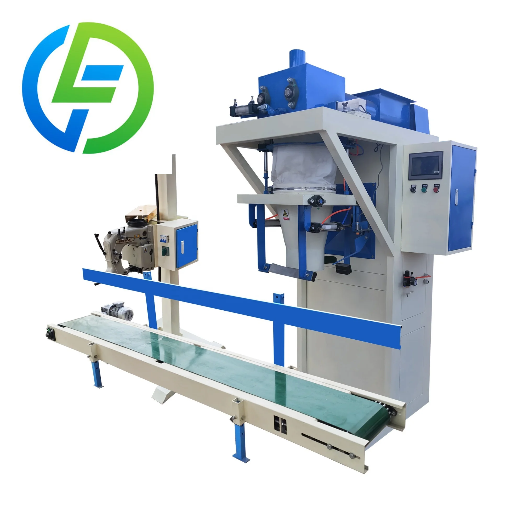 Full Automatic Powder Filling Machine for Wheat Flour - 1kg to 50kg Capacity - Packaging Solution for Bulk Dry Goods