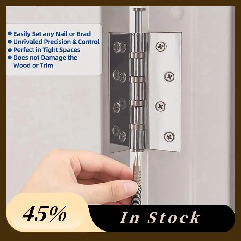 2025 Trend3 قطعة المزدوج رئيس مسمار واضع ومفصلي دبوس لكمة مجموعة ، مطرقة الربيع مسمار لكمة الباب المفصلي دبوس أداة إزالة 5000 رطل لكل بوصة مربعة