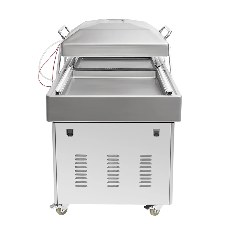 Dz-800_2sb Double Chamber Forming Vacuum Packaging  for Food - view 3