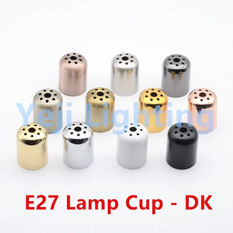 E27 lamp cup E27 socket lamp holder cover cap cover cup retro led pendant light lamp base fittings lighting accessories