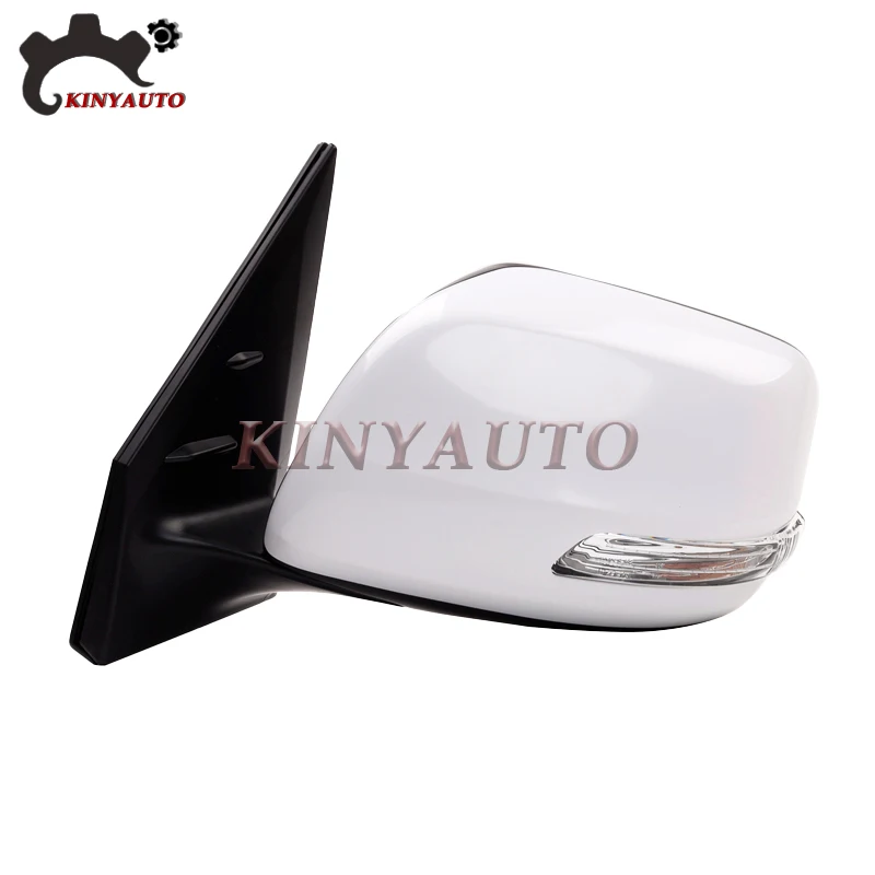 For Toyota Land Cruiser Prado 14-19 Side External Rearview Rear view Mirror Assembly INCL Lens Light Shell Frame Cover Holder